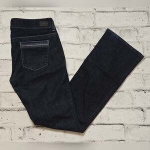 GUESS Daredevil Low Rise Bootcut Jeans Dark Wash Stretch Size 29